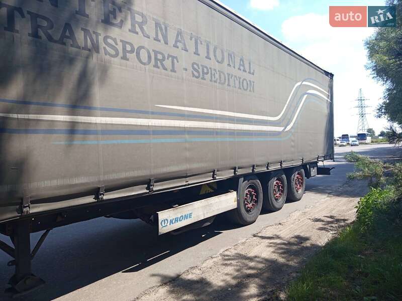 Тентованный борт (штора) - полуприцеп Krone SD 2014 в Киеве