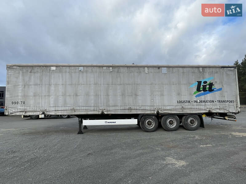 Тентованный борт (штора) - полуприцеп Krone SD 2012 в Вышгороде фото 4 Тентованный борт (штора) - полуприцеп Krone SD 2012 в Вышгороде