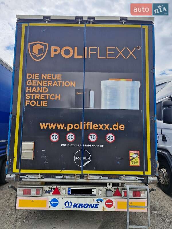 Тентованный борт (штора) - полуприцеп Krone SD 2016 в Киеве