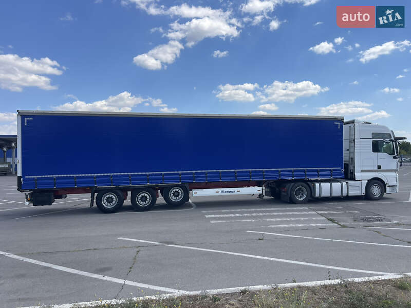 Тентованный борт (штора) - полуприцеп Krone SD 2013 в Запорожье