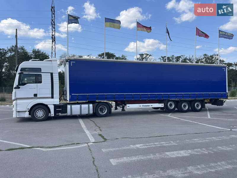 Тентованный борт (штора) - полуприцеп Krone SD 2013 в Запорожье