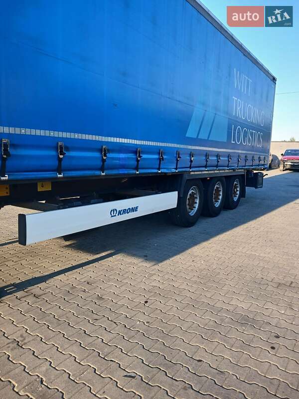 Тентованный борт (штора) - полуприцеп Krone SD 2017 в Львове
