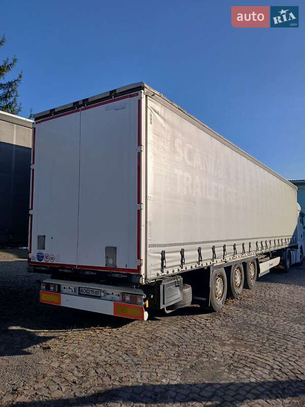 Тентованный борт (штора) - полуприцеп Krone SD 2016 в Мукачево