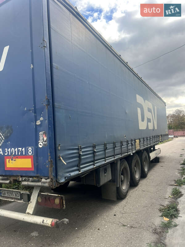 Тентованный борт (штора) - полуприцеп Krone SD 2011 в Черкассах