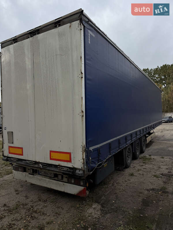 Тентований борт (штора) - напівпричіп Krone SD 2012 в Ковелі