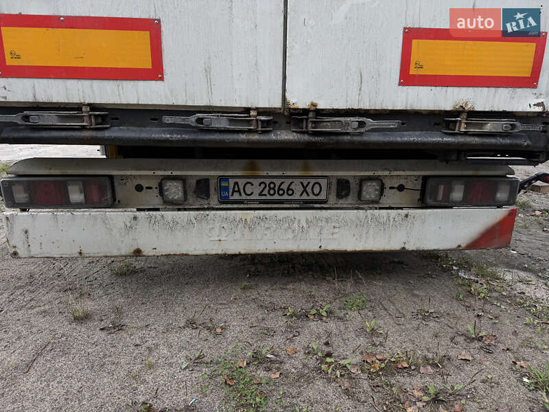 Тентований борт (штора) - напівпричіп Krone SD 2012 в Ковелі