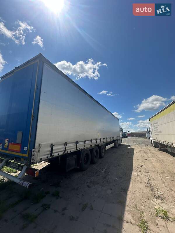 Тентований борт (штора) - напівпричіп Krone SD 2014 в Ковелі