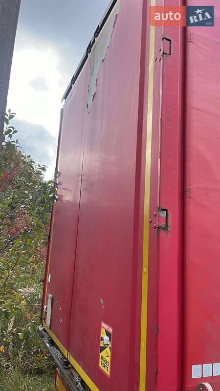 Тентований борт (штора) - напівпричіп Krone SD 2014 в Шепетівці