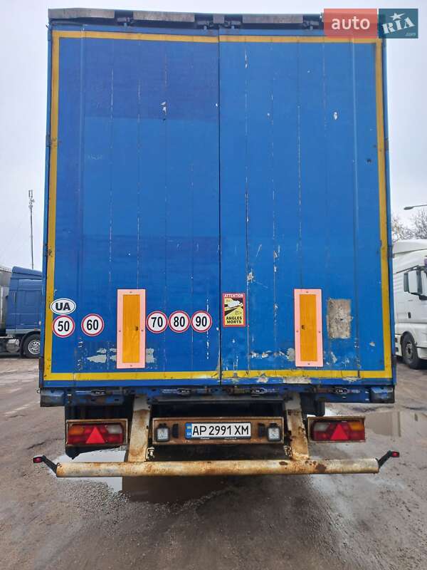 Тентованный борт (штора) - полуприцеп Krone SD 2011 в Запорожье фото 4 Тентованный борт (штора) - полуприцеп Krone SD 2011 в Запорожье