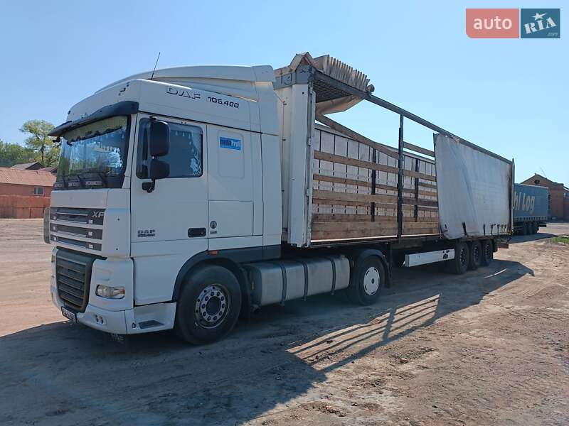 Тентованный борт (штора) - прицеп Krone SD 2010 в Буче