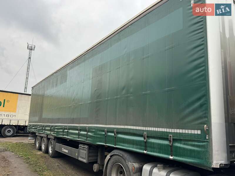 Тентованный борт (штора) - полуприцеп Krone SD 2014 в Луцке