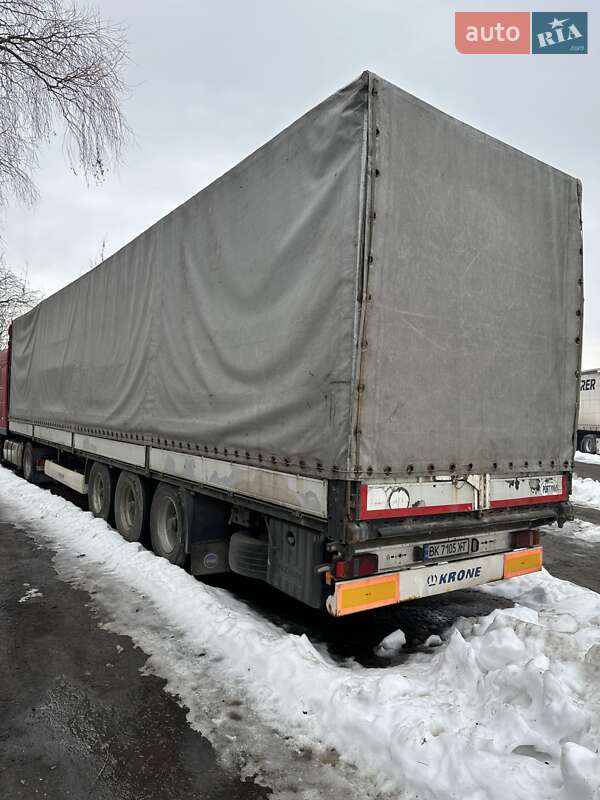 Тентованный борт (штора) - полуприцеп Krone SD 2007 в Ровно фото Тентованный борт (штора) - полуприцеп Krone SD 2007 в Ровно