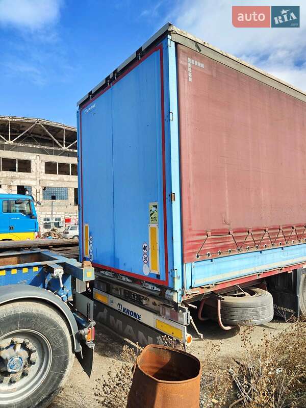 Бортовий напівпричіп Krone SD 2015 в Одесі