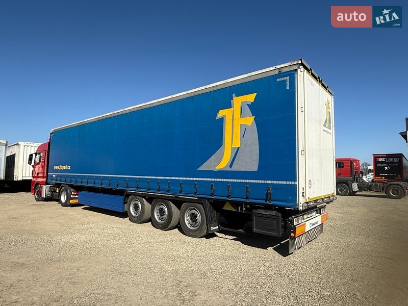 Тентованный борт (штора) - прицеп Krone SD 2017 в Тячеве