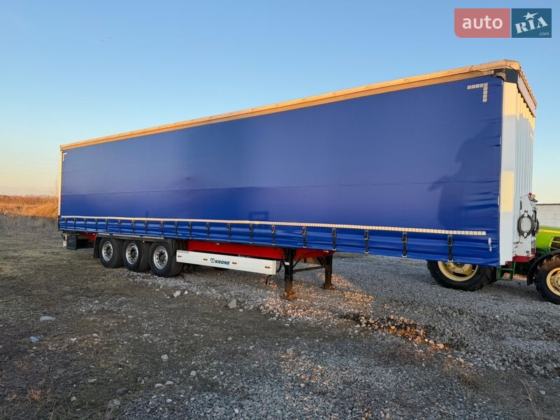 Тентованный борт (штора) - полуприцеп Krone SD 2013 в Днепре