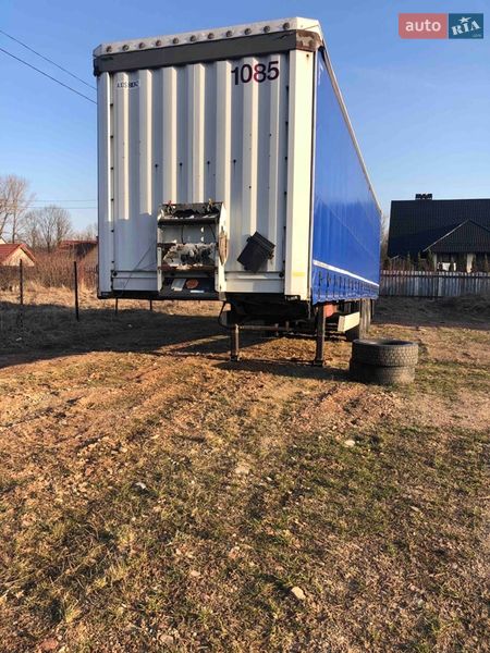 Тентований борт (штора) - прицеп Krone SD 2008 в Самборі