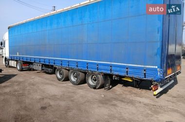 Тентований борт (штора) - напівпричіп Krone SD 2006 в Любомлі