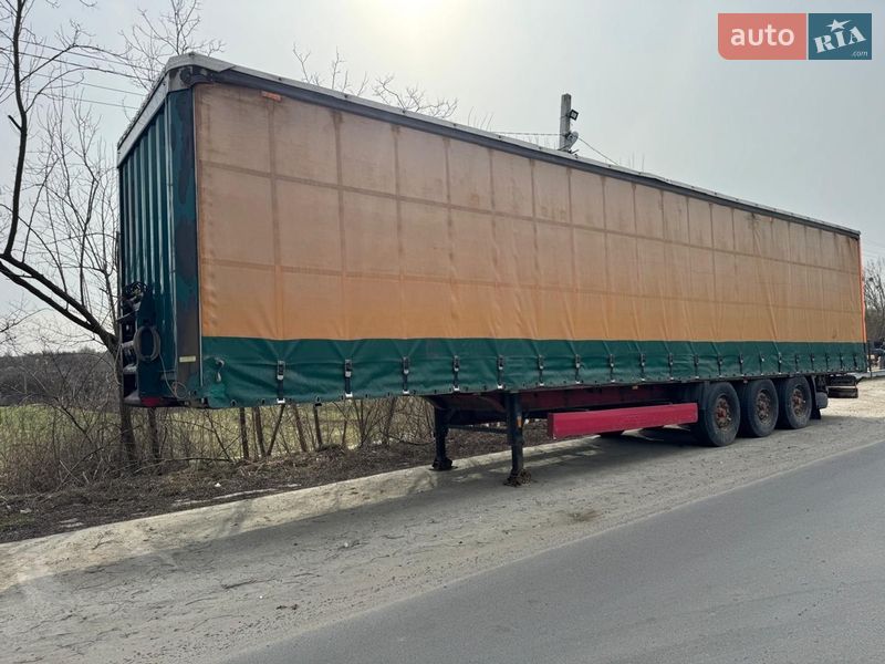 Тентований борт (штора) - напівпричіп Krone SD 2007 в Львові