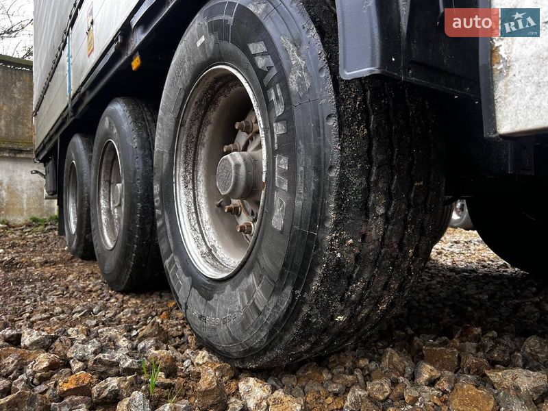 Тентованный борт (штора) - полуприцеп Krone SD 2007 в Ровно