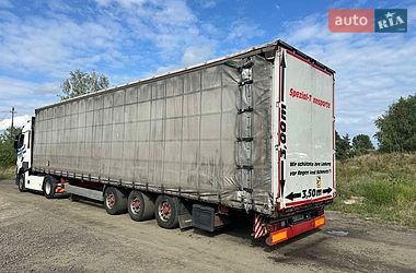 Тентованный борт (штора) - полуприцеп Krone SD 2011 в Ковеле