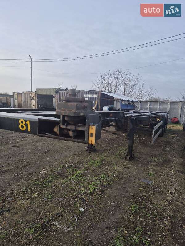Контейнеровоз полуприцеп Krone SDC 27 2003 в Одессе фото 8 Контейнеровоз полуприцеп Krone SDC 27 2003 в Одессе