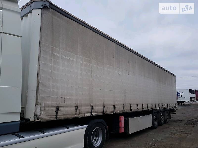 Тентований борт (штора) - напівпричіп Krone SDP 24 2007 в Радехові