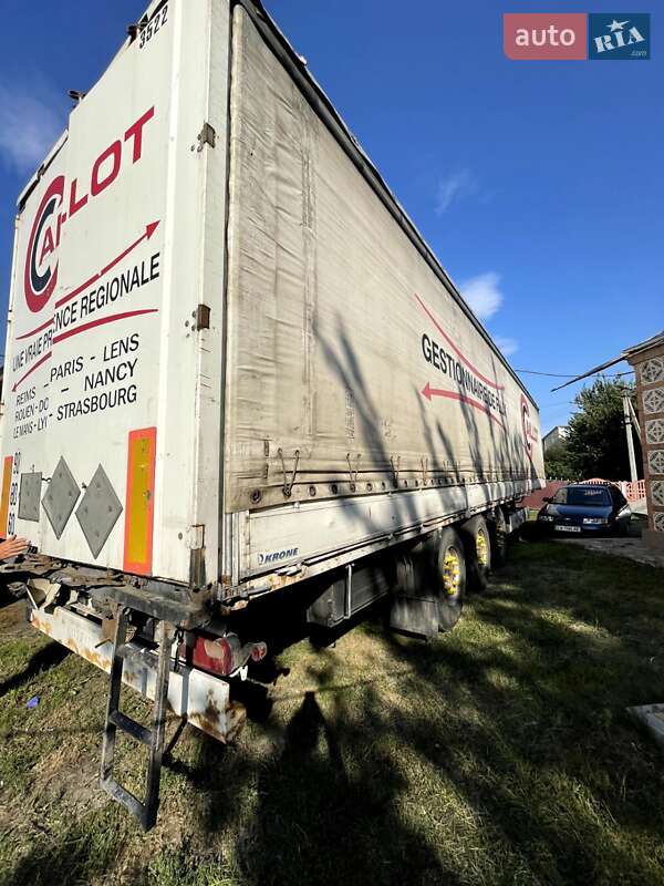 Тентованный борт (штора) - полуприцеп Krone SDP 27 2005 в Шполе фото 2 Тентованный борт (штора) - полуприцеп Krone SDP 27 2005 в Шполе