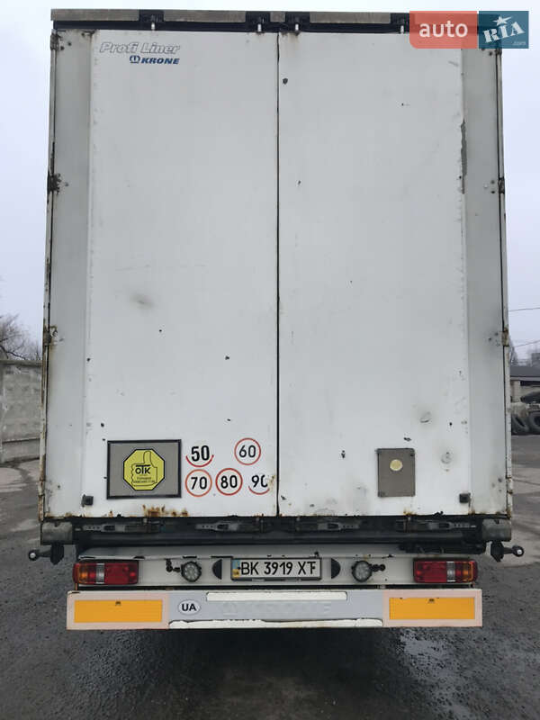 Тентованный борт (штора) - полуприцеп Krone SDP 27 2007 в Ровно фото 3 Тентованный борт (штора) - полуприцеп Krone SDP 27 2007 в Ровно