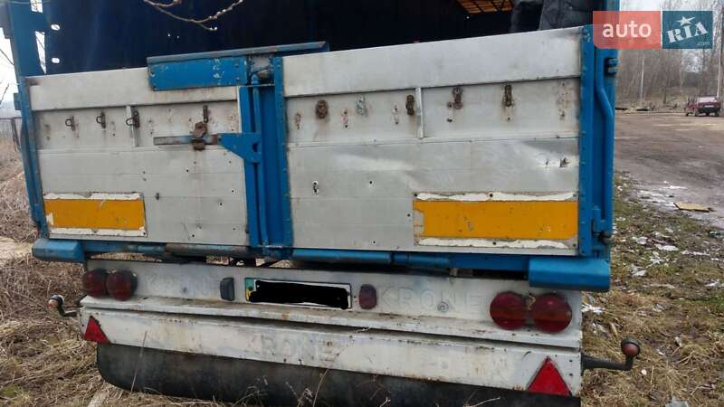 Тентованный борт (штора) - полуприцеп Krone SDP 27 1996 в Херсоне фото 8 Тентованный борт (штора) - полуприцеп Krone SDP 27 1996 в Херсоне