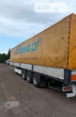 Тентованный борт (штора) - полуприцеп Krone SDP 27 2002 в 