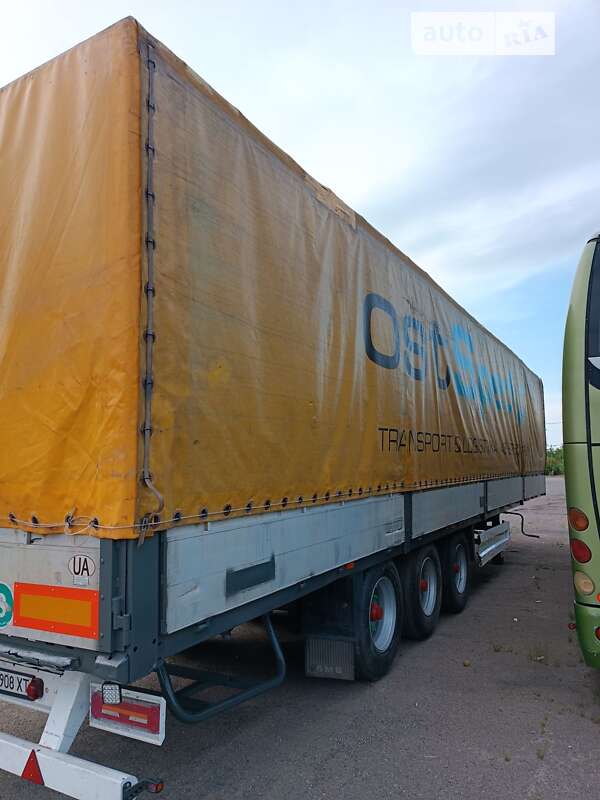 Тентований борт (штора) - напівпричіп Krone SDP 27 2002 в Кіцмані