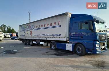 Тентованный борт (штора) - полуприцеп Krone SDP 27 2007 в 