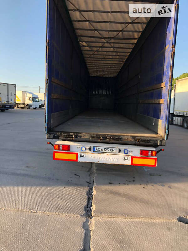 Тентованный борт (штора) - полуприцеп Krone SDP 27 2010 в Хусте