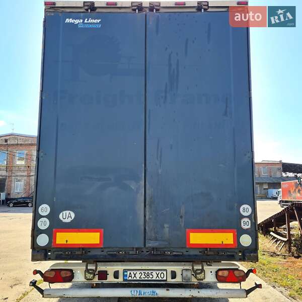 Тентованный борт (штора) - полуприцеп Krone SDP 27 2007 в Харькове