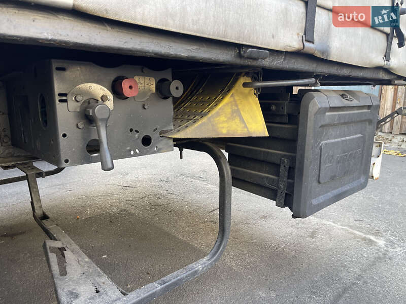 Тентованный борт (штора) - полуприцеп Krone SDP 27 2007 в Березному