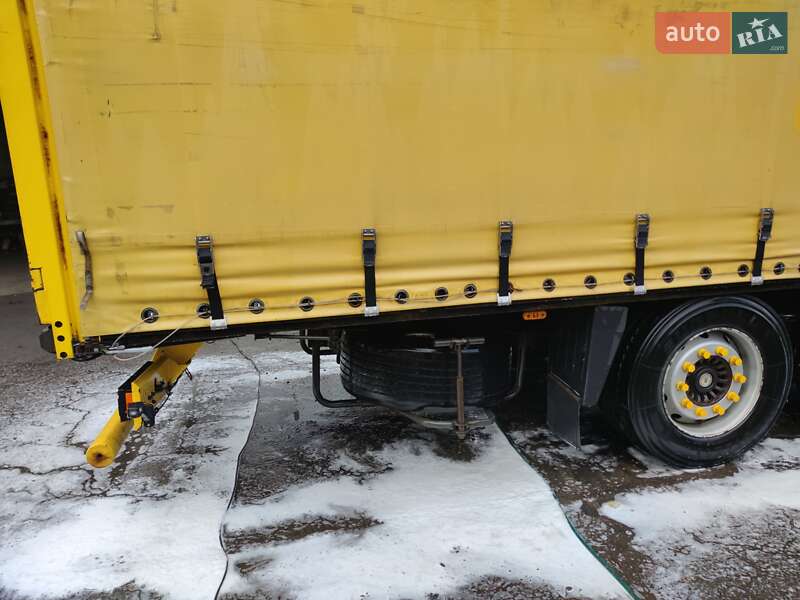 Тентованный борт (штора) - полуприцеп Krone SDP 27 2004 в Ивано-Франковске
