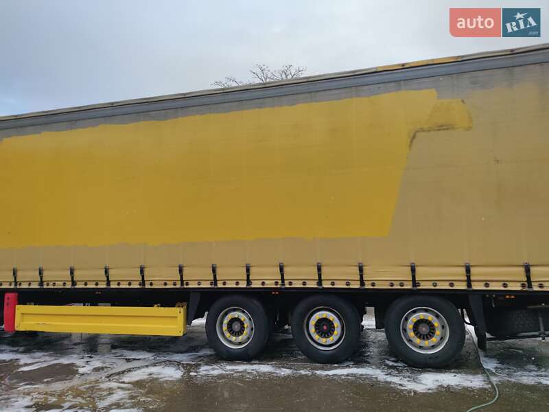 Тентованный борт (штора) - полуприцеп Krone SDP 27 2004 в Ивано-Франковске