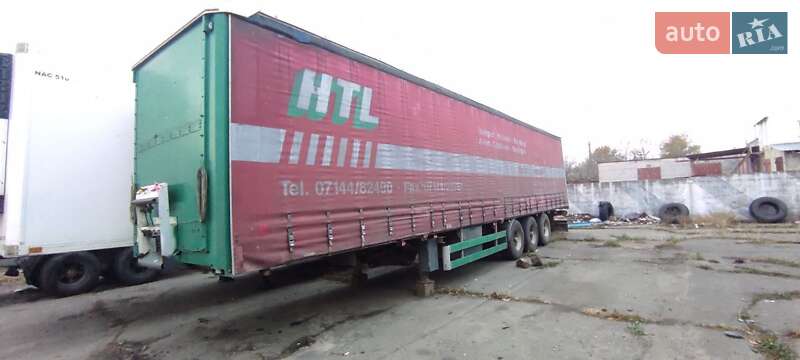 Тентованный борт (штора) - полуприцеп Krone SDP 27 1997 в Николаеве