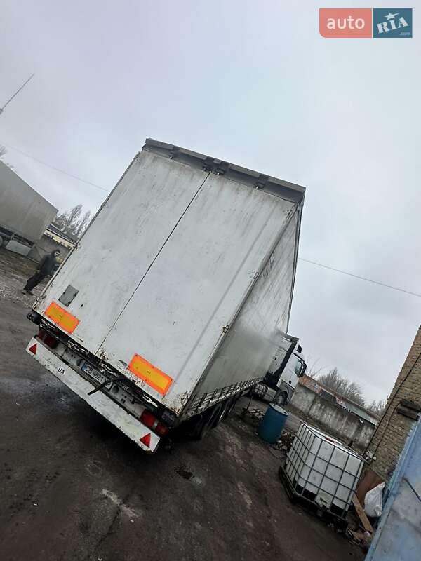 Тентованный борт (штора) - полуприцеп Krone SDP 27 2006 в Чернигове
