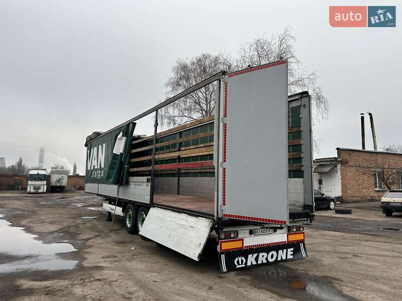 Тентований борт (штора) - напівпричіп Krone SDP 27 2012 в Черкасах
