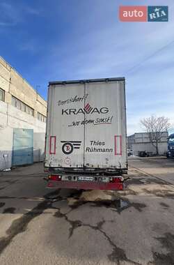 Тентованный борт (штора) - полуприцеп Krone SDP 27 2006 в 