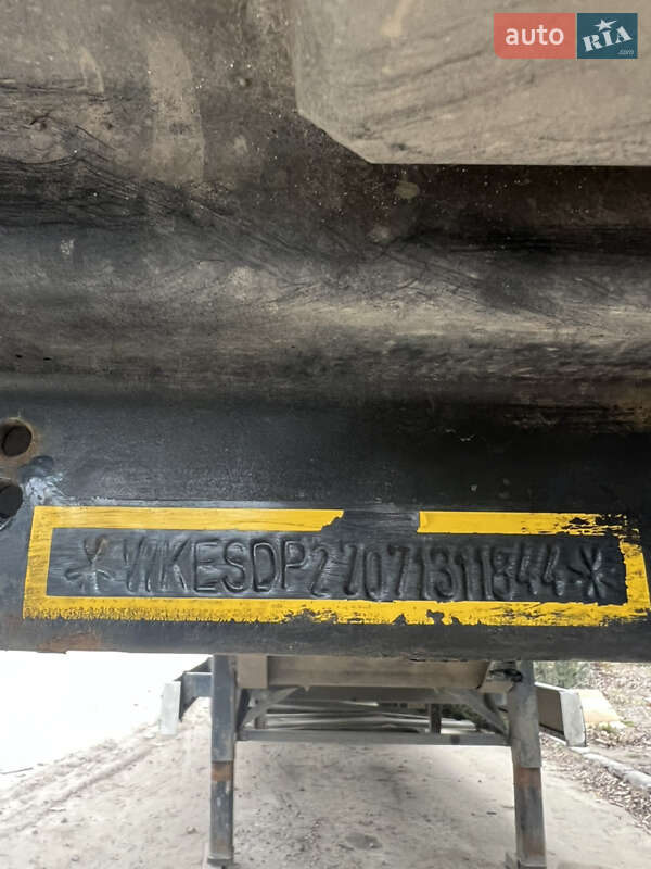 Контейнеровоз полуприцеп Krone SDP 27 2007 в Теплике