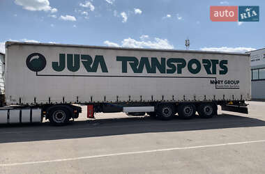 Тентованный борт (штора) - полуприцеп Krone SDP 27 2007 в 