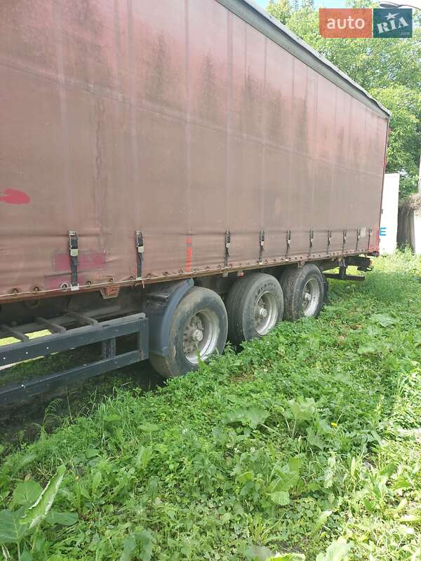 Тентованный борт (штора) - полуприцеп Krone SDP 27 1999 в Ровно