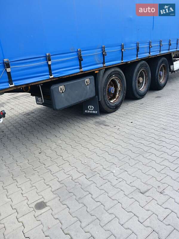 Тентованный борт (штора) - полуприцеп Krone SDP 27 2005 в Львове