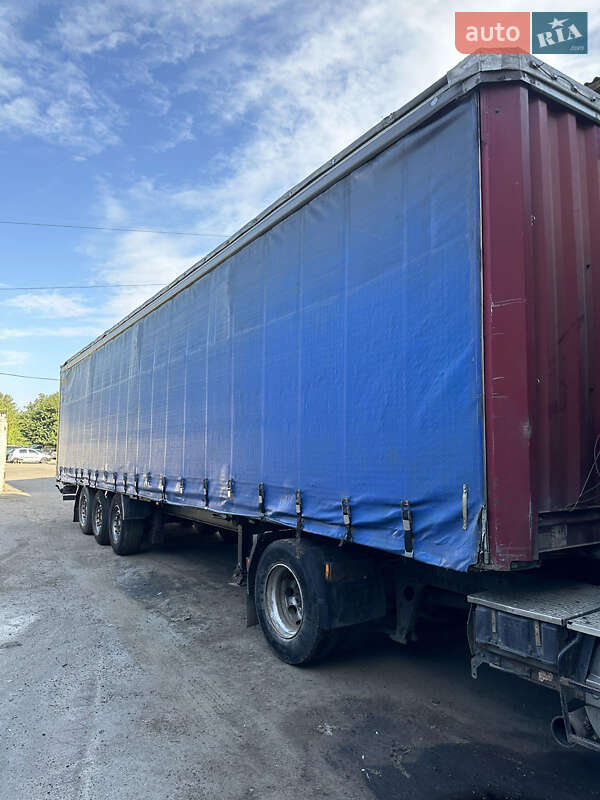 Тентованный борт (штора) - полуприцеп Krone SDP 27 2006 в Черкассах