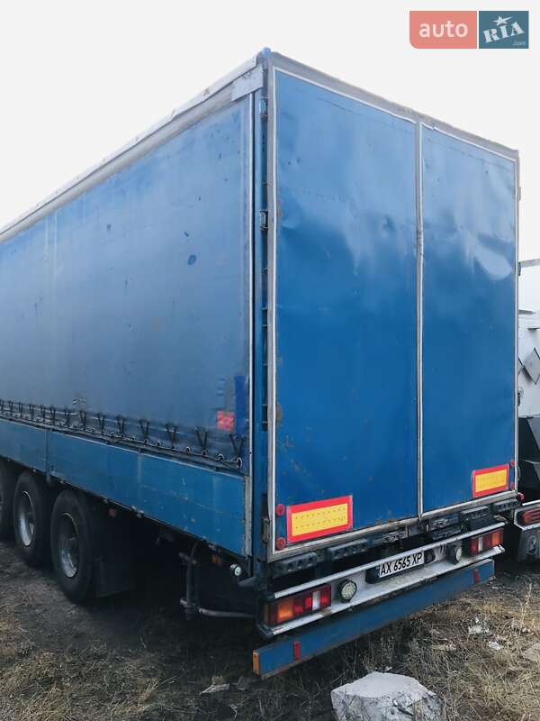 Тентованный борт (штора) - полуприцеп Krone SDP 27 1997 в Харькове