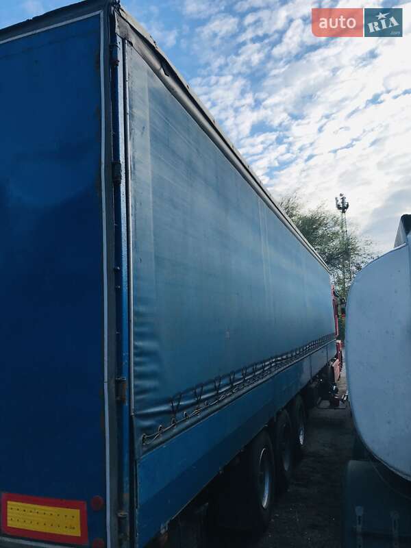 Тентованный борт (штора) - полуприцеп Krone SDP 27 1997 в Харькове