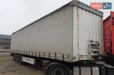 Тентованный борт (штора) - полуприцеп Krone SDP 27 2006 в 