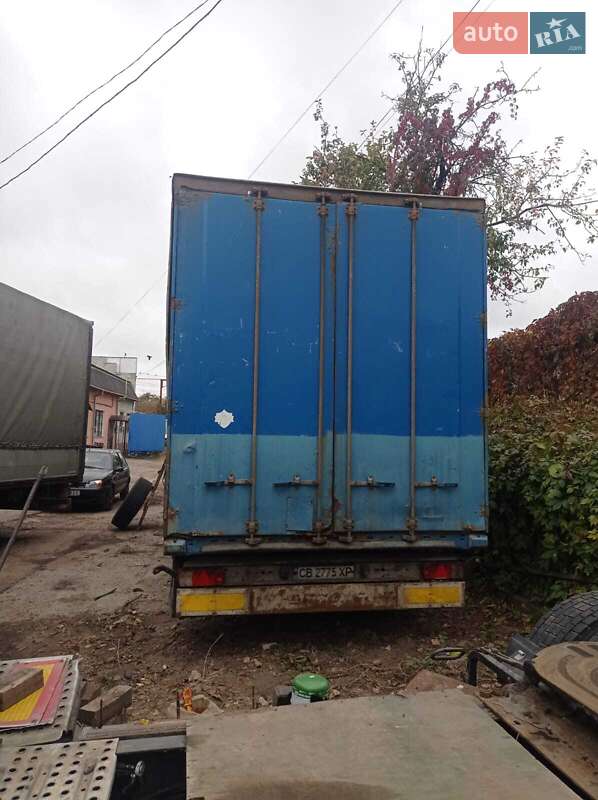 Тентованный борт (штора) - полуприцеп Krone SDP 27 2004 в Чернигове